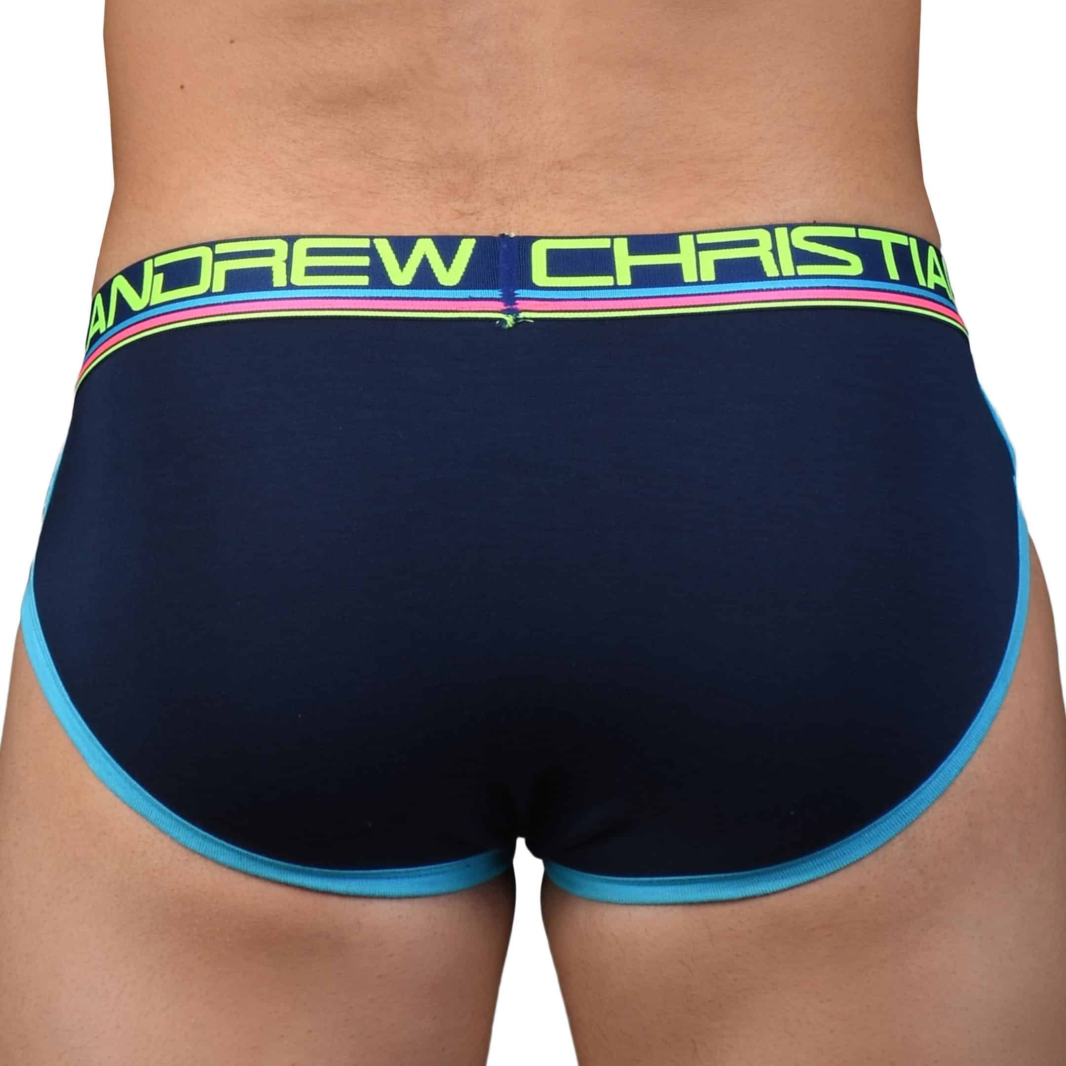 Andrew Christian Coolflex Modal Brief With Show It Navy