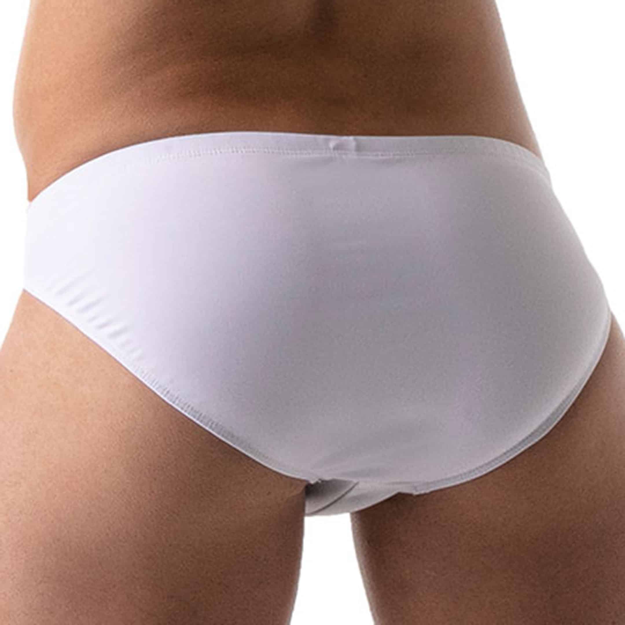 TOF Paris Bulge Bikini Swim Briefs White