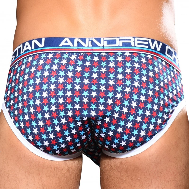 Andrew Christian Almost Naked Stars Mesh Briefs INDERWEAR