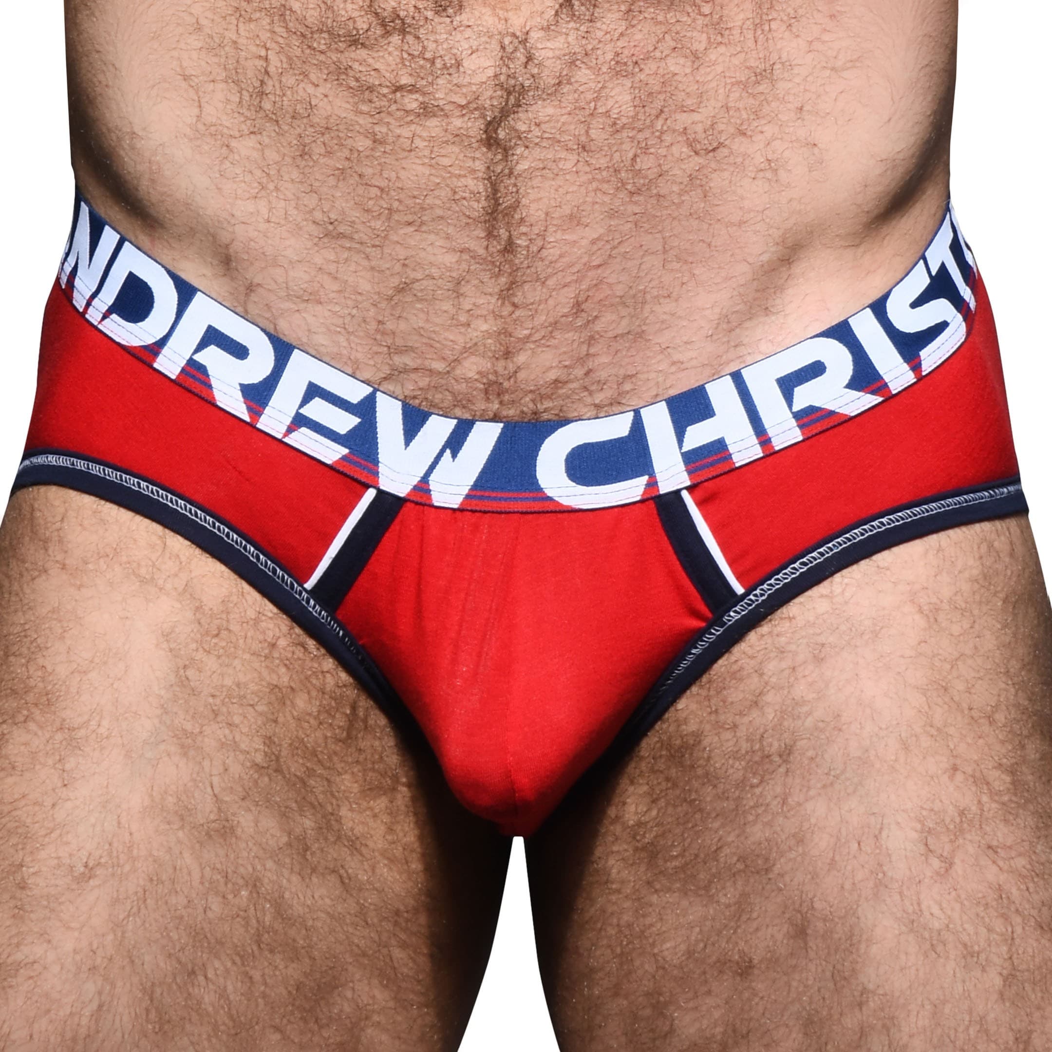 Andrew Christian CoolFlex Active Modal Briefs With Show It Red INDERWEAR