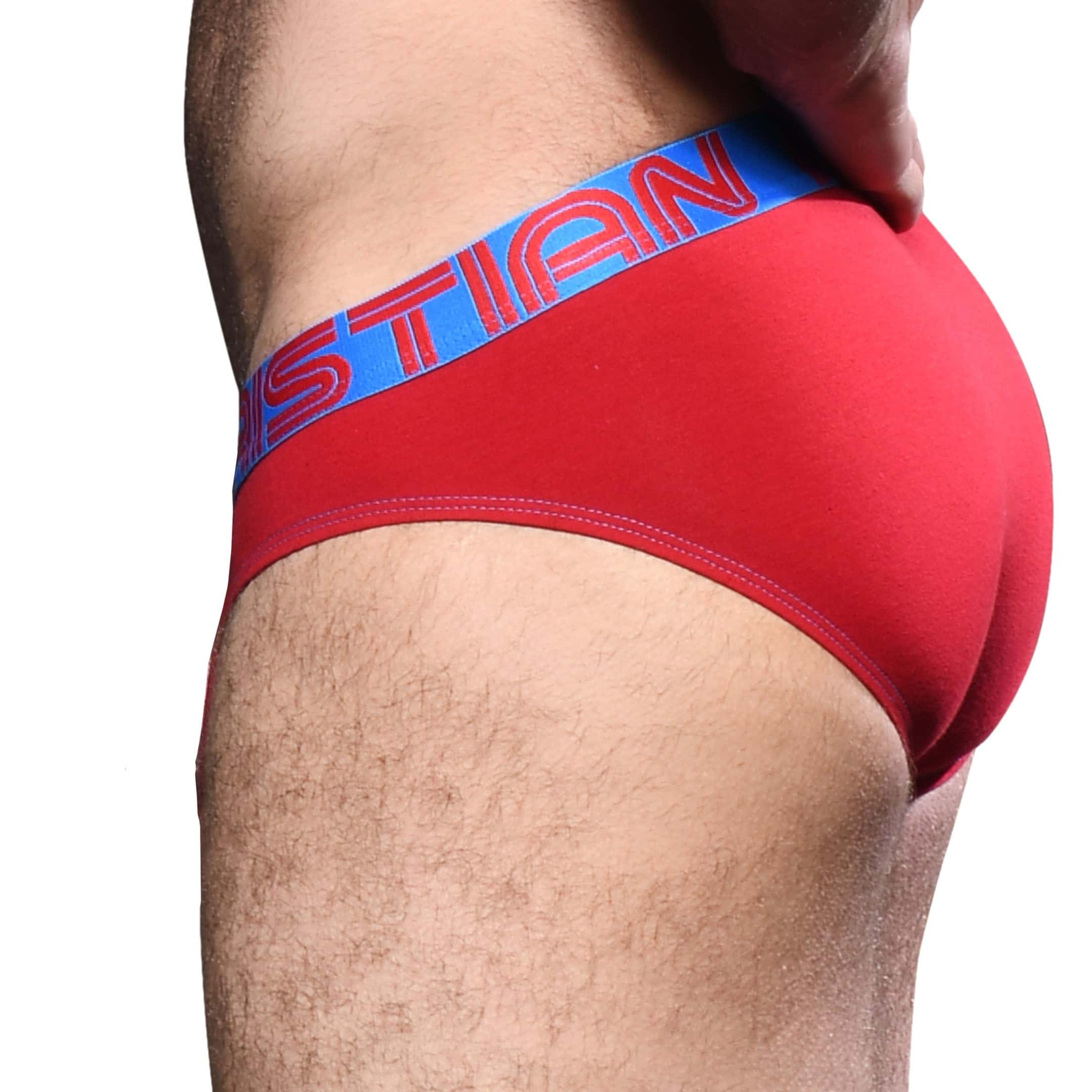 Andrew Christian Almost Naked Happy Briefs Red Inderwear