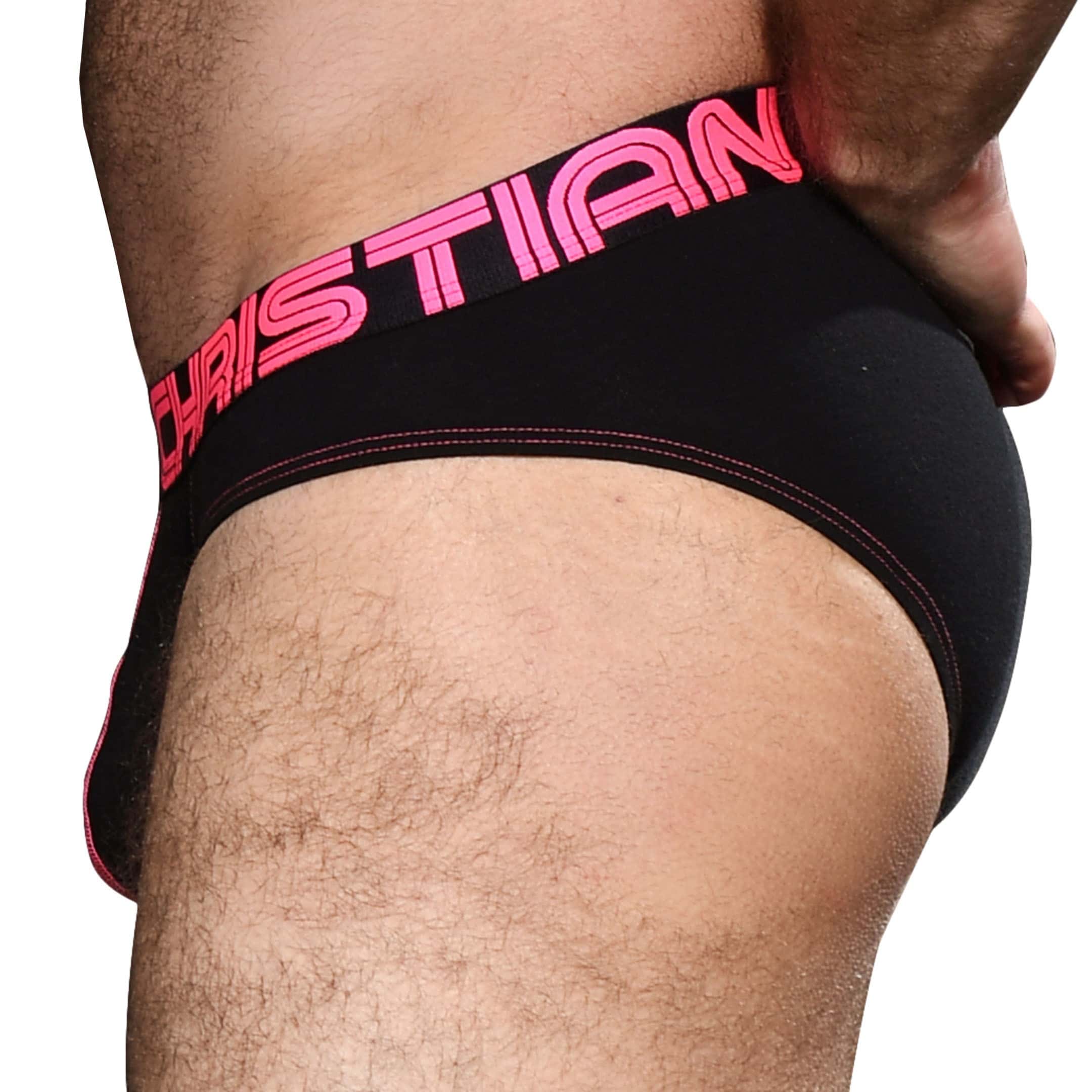 Andrew Christian Almost Naked Happy Briefs Black Inderwear