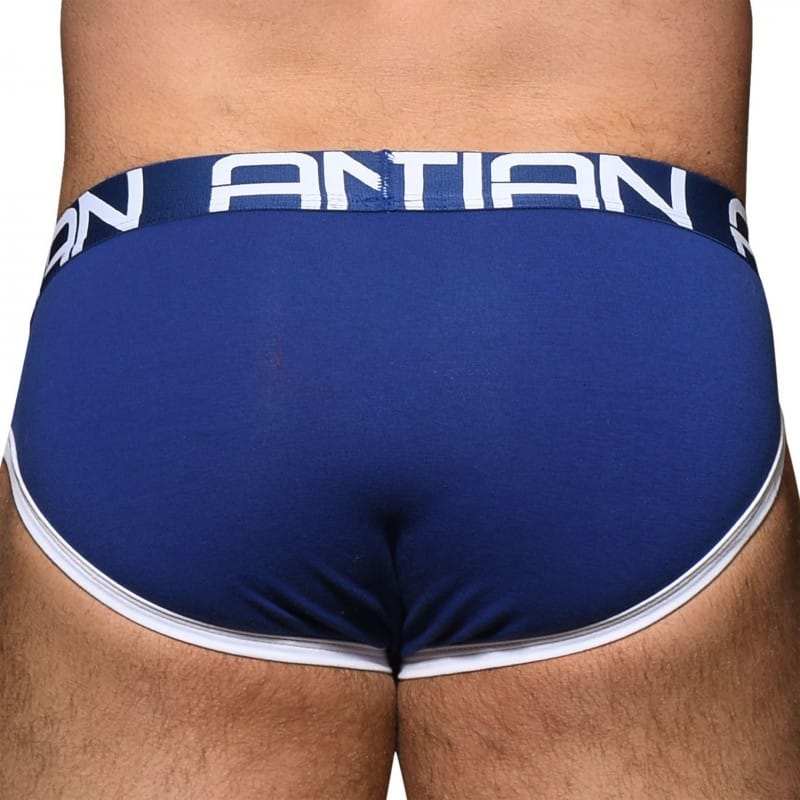 Andrew Christian Almost Naked Phys Ed Varsity Briefs Navy Inderwear