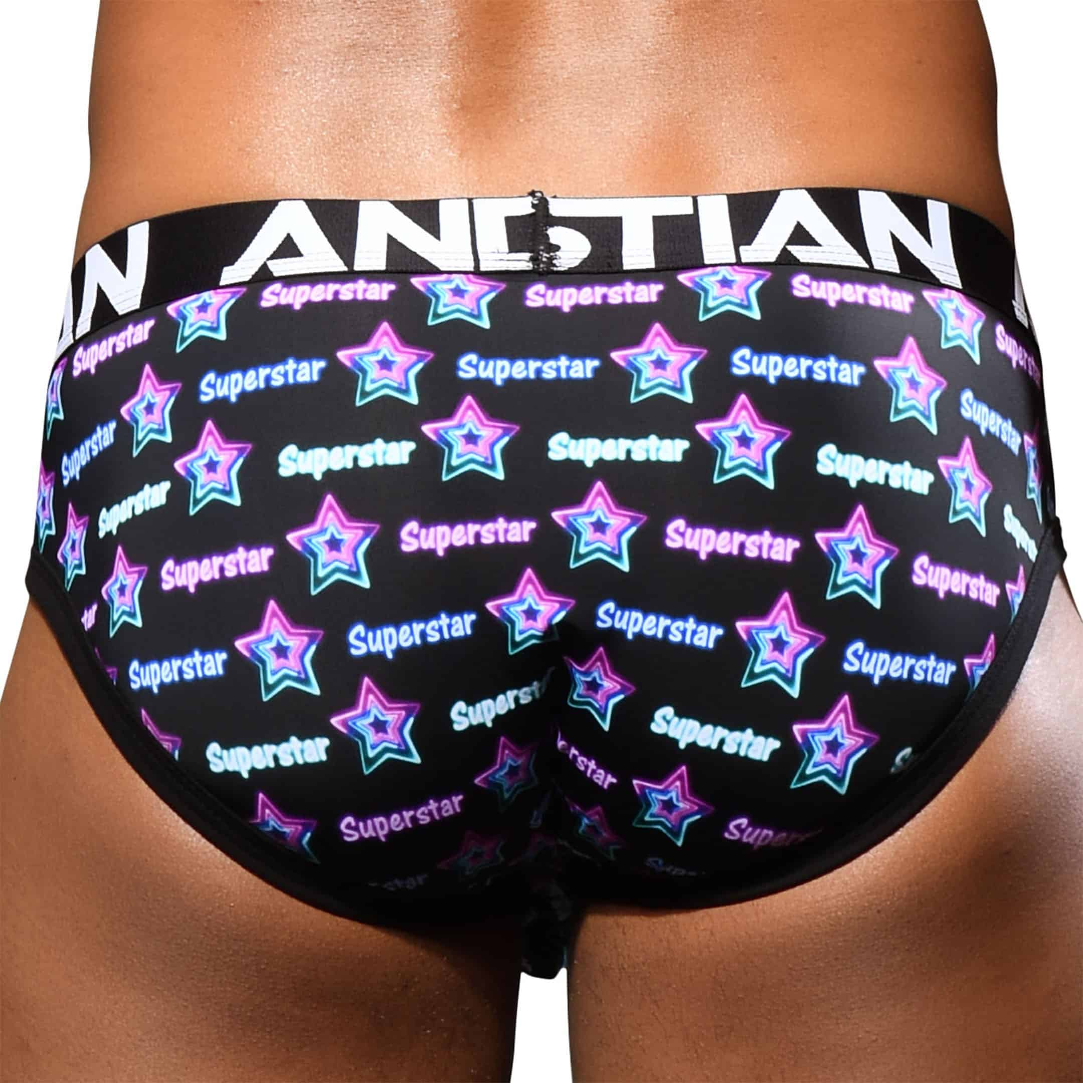 Andrew Christian Almost Naked Superstar Briefs Black Inderwear