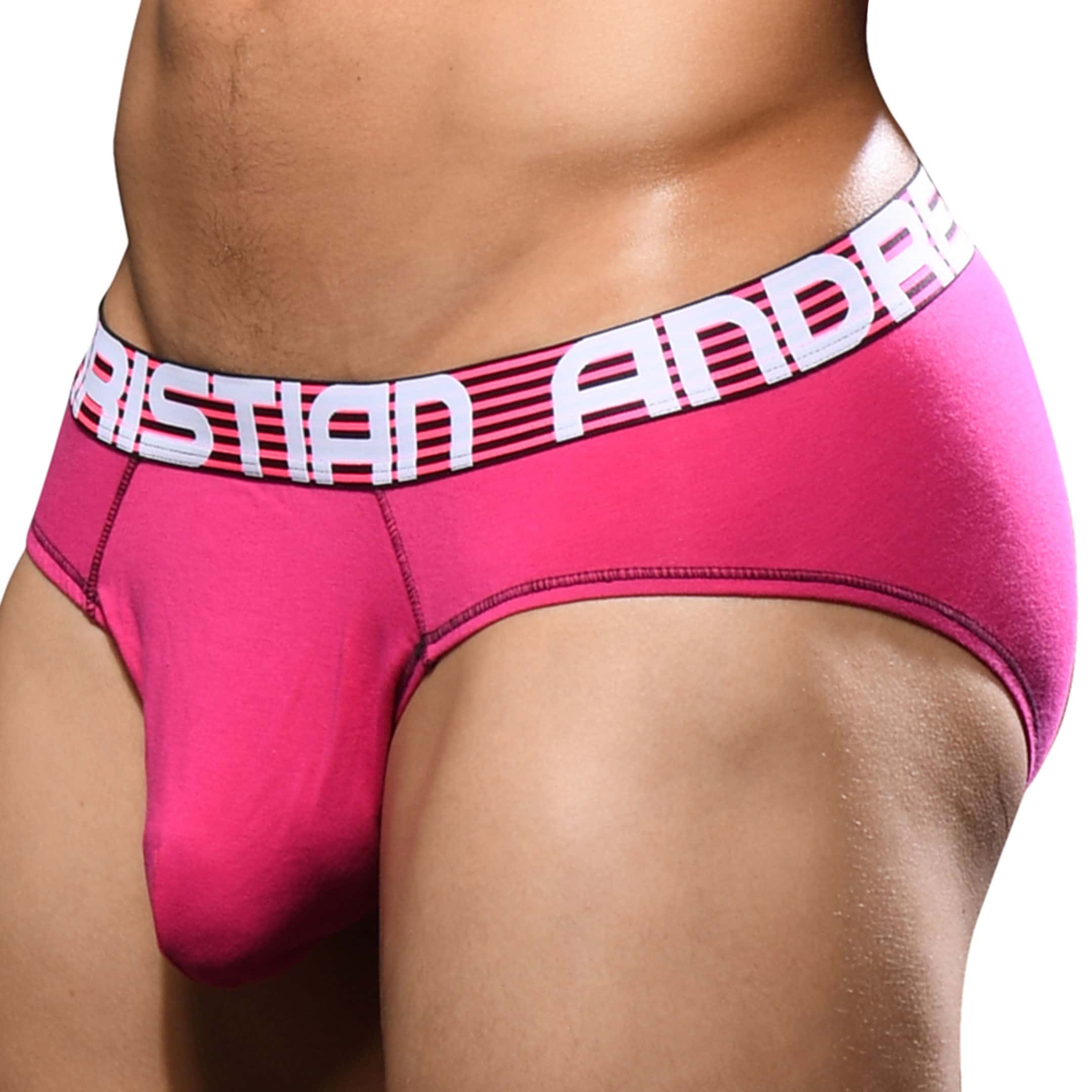 Andrew Christian Almost Naked Cotton Briefs Fuchsia Inderwear