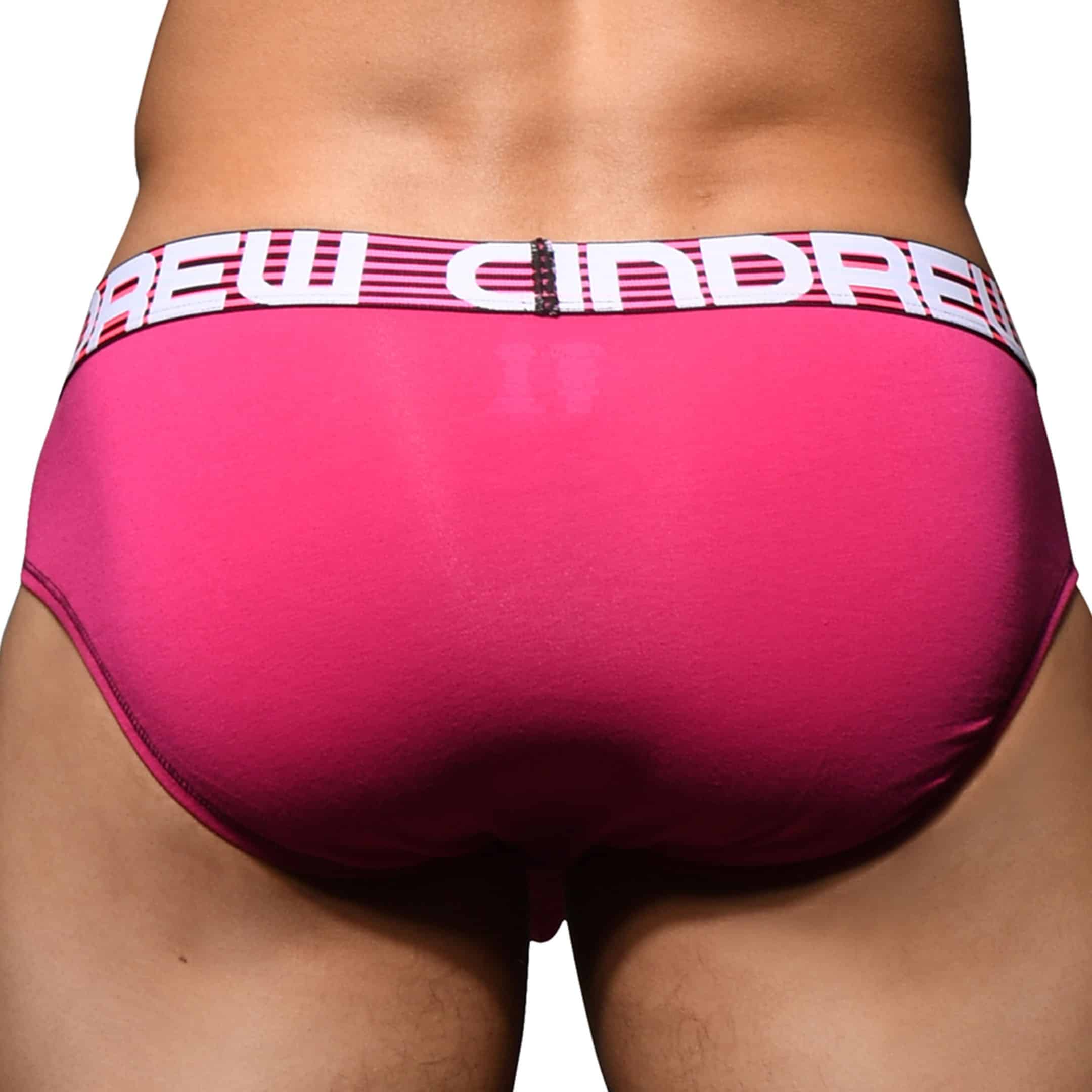 Andrew Christian Almost Naked Cotton Briefs Fuchsia Inderwear