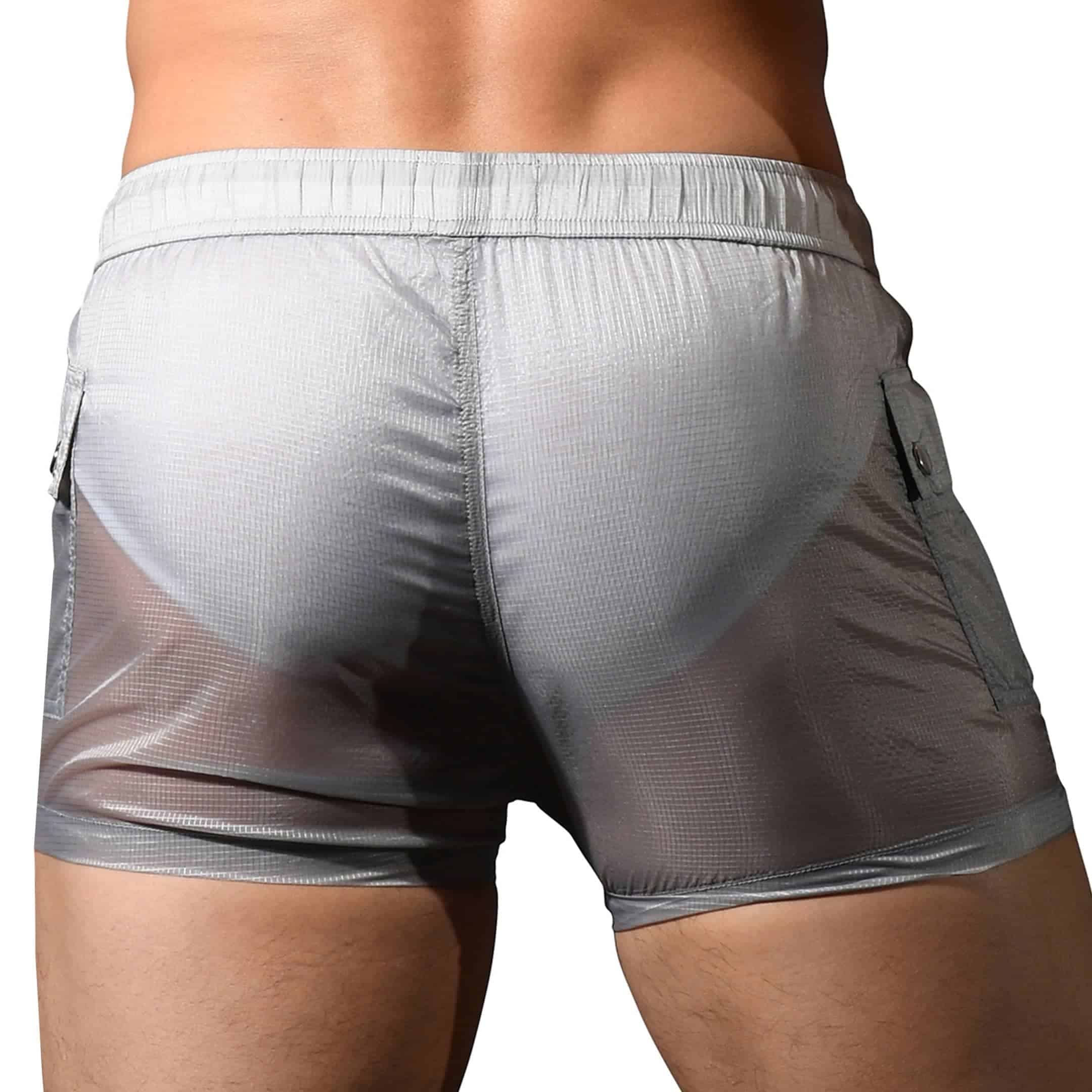 Andrew Christian Short Cargo Capsule Naked Truth Gris INDERWEAR