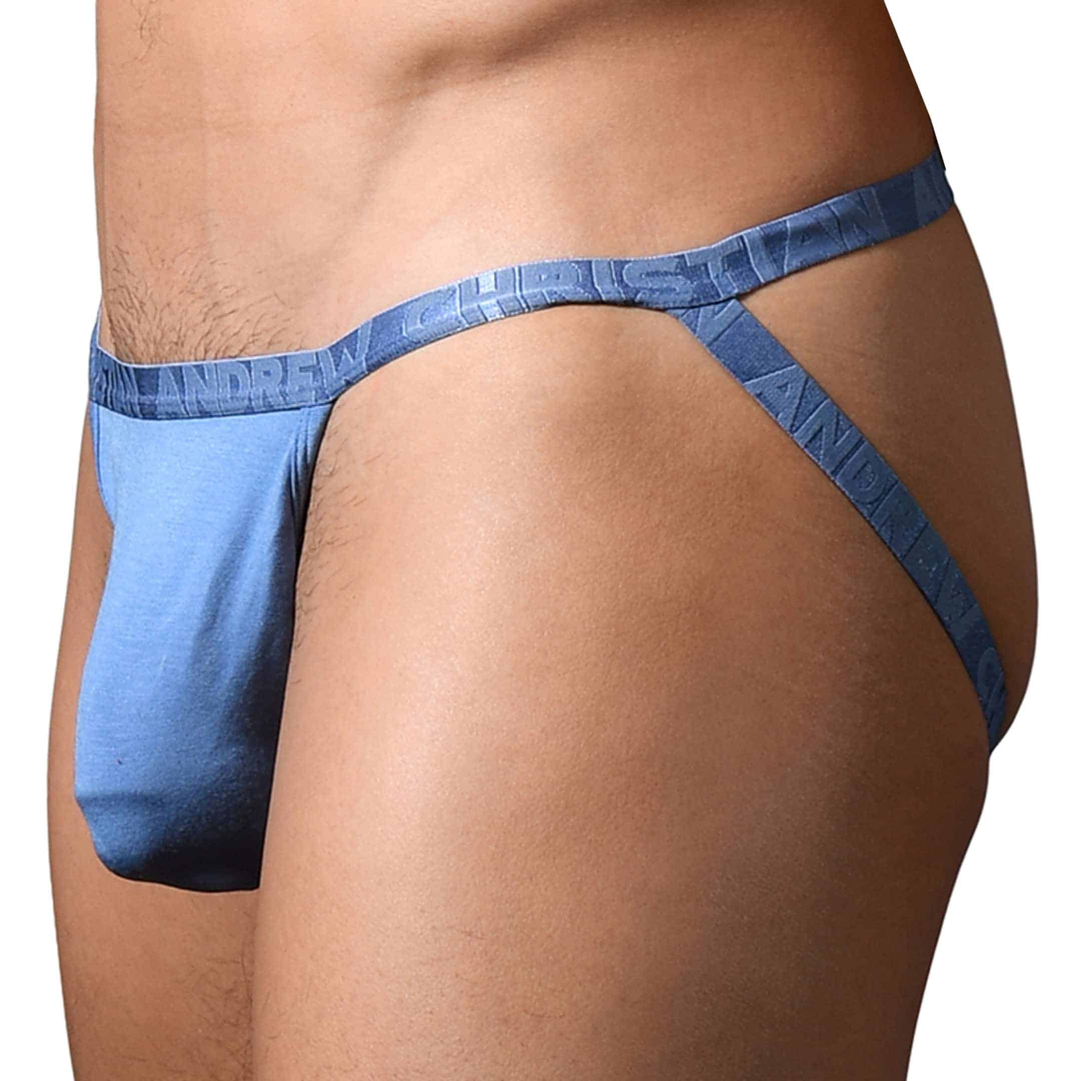 Andrew Christian Jock Strap Almost Naked Lust Modal Bleu Ardoise