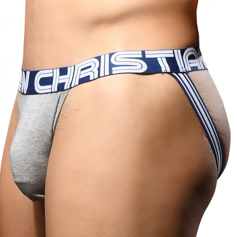 Andrew Christian Jock Strap Almost Naked Bambou Gris Chin Inderwear