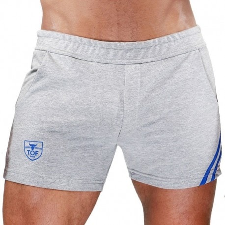 TOF Paris Paris Short - Grey - Blue