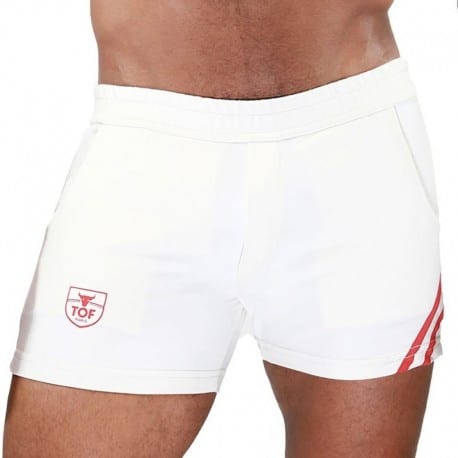 TOF Paris Paris Short - White - Red