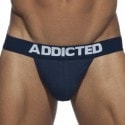 Addicted 3-Pack Basic Thongs - Black - Navy - Red