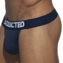 Addicted 3-Pack Basic Thongs - Black - Navy - Red