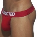 Addicted 3-Pack Basic Thongs - Black - Navy - Red