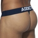 Addicted 3-Pack Basic Thongs - Black - Navy - Red