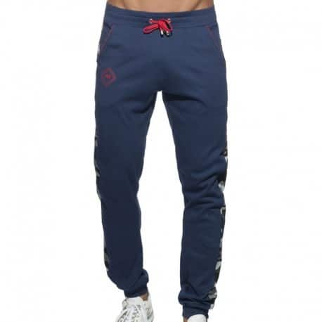 Addicted Sport Camo Pants - Navy