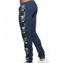 Addicted Sport Camo Pants - Navy