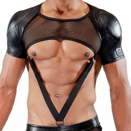 TOF Paris Spartacus Full Harness - Black