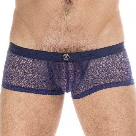 L'Homme invisible Axel Hipster Push-Up Boxer - Navy