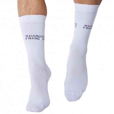 Garçon Français Socks - White