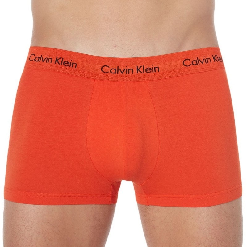 Calvin Klein Micro Stretch 3-pack Boxer Brief in Orange for Men