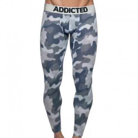 Addicted Bottomless Long John - Grey Camo