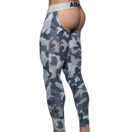 Addicted Bottomless Long John - Grey Camo