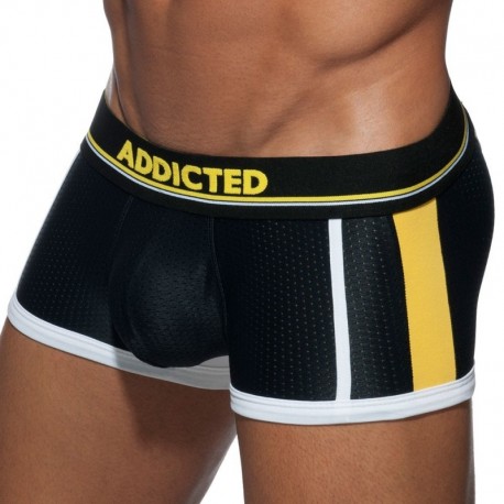 Addicted Sport Mesh Boxer - Black