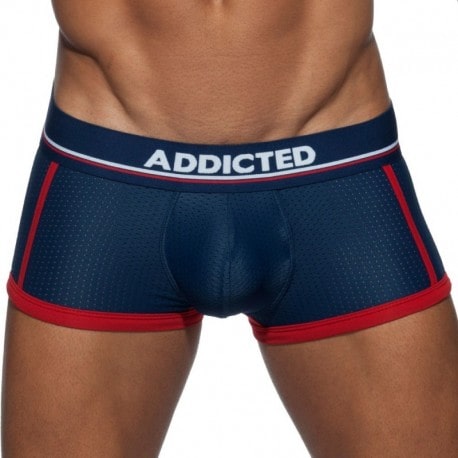 Addicted Boxer Open Sport Mesh Marine