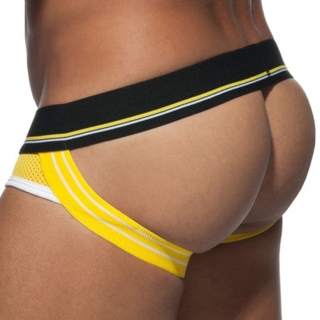 Addicted Jock Strap Push Up Sport Noir