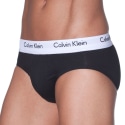 Calvin Klein Lot de 3 Slips Cotton Stretch Noirs