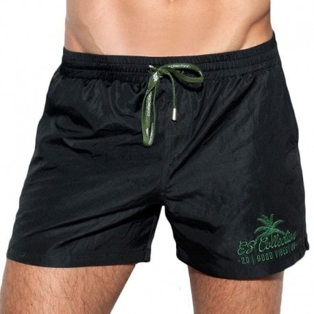 ES Collection Basic Boardshort - Black