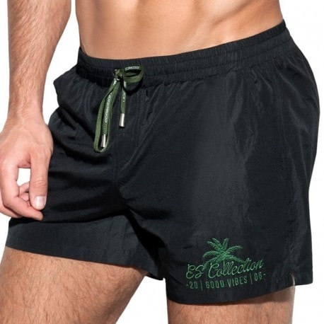 ES Collection Basic Boardshort - Black