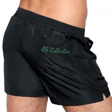 ES Collection Basic Boardshort - Black