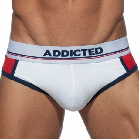 Addicted Super Bulk Sportive Brief - White