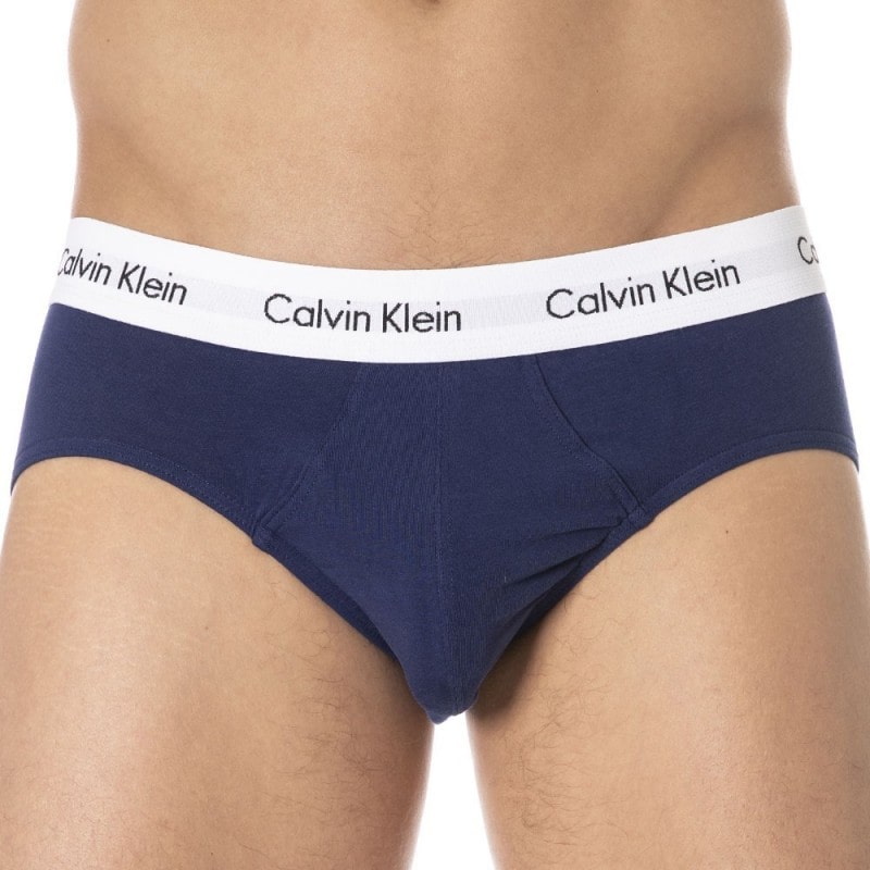 Calvin Klein Underwear HIGH WAIST - Briefs - brilliant blue/blue