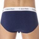 Calvin Klein 3-Pack Cotton Stretch Briefs - Blue - White - Red