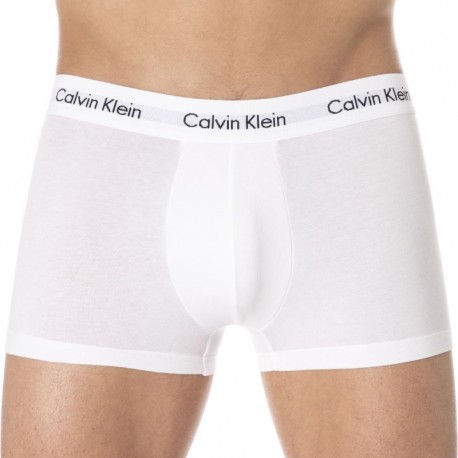 Calvin Klein Lot de 3 Boxers Cotton Stretch Bleu - Blanc - Rouge