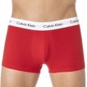 Calvin Klein 3-Pack Cotton Stretch Boxer Briefs - Blue - White - Red