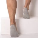 Calvin Klein 2-Pack Luca Invisible Socks -  Light Grey - Charcoal