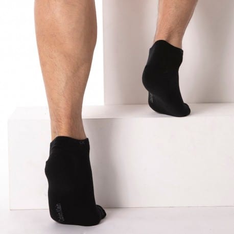 Calvin Klein 3-Pack Thomas Bobby Socks - Black