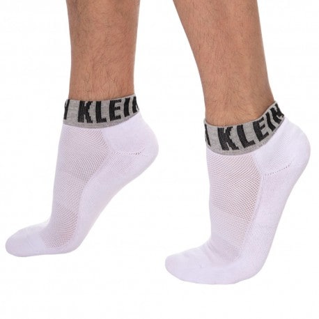 Calvin Klein 3-Pack Drake Bobby Socks - White