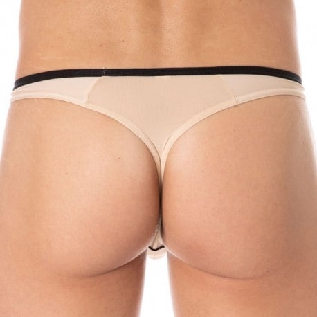 Doreanse Sexy Contrast Thong - Nude