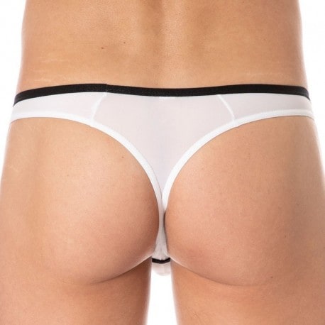 Doreanse Sexy Contrast Thong - White