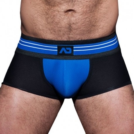 AD Fetish Double Stripe Boxer - Black - Royal