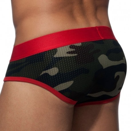 Addicted Slip Camo Stripe Rouge