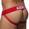 Addicted Push Up Mesh Jock - Red