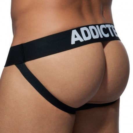 Addicted Jockstrap Push Up Mesh Noir