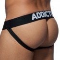 Addicted Push Up Mesh Jock - Black