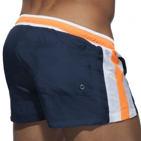 Addicted Short de Bain Basic Stripes Marine